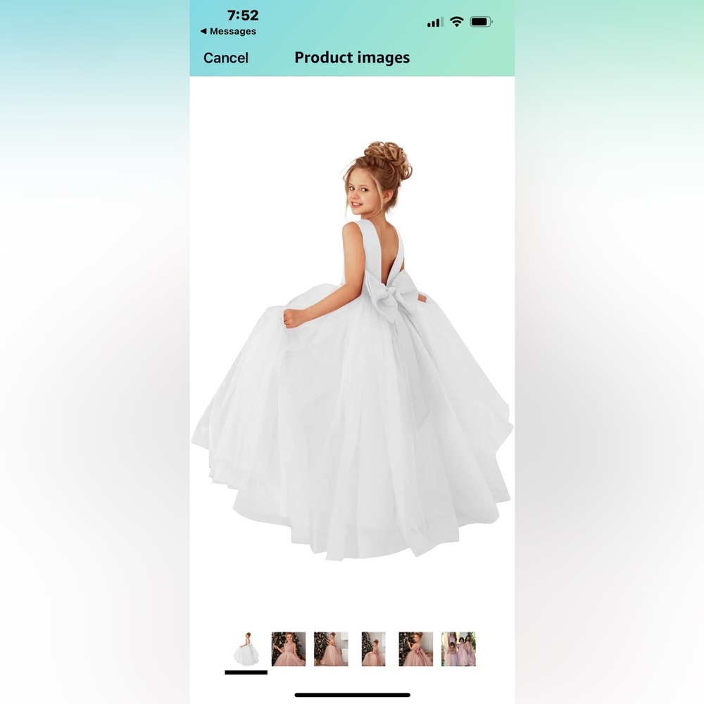 Flower girl dress